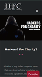 Mobile Screenshot of hackersforcharity.org